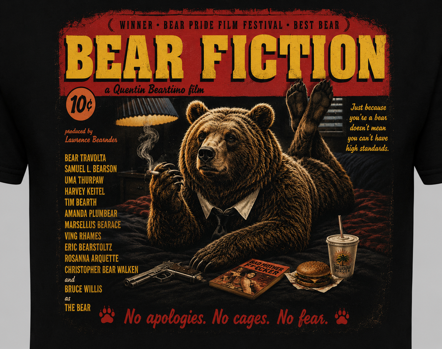 Bear Fiction t-shirt